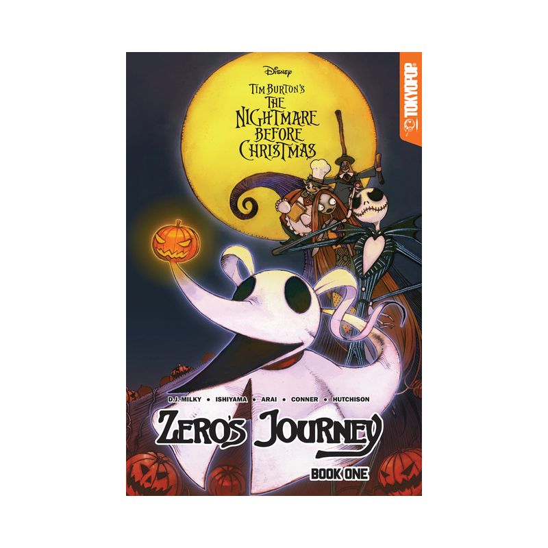 Disney Manga: Tim Burton's the Nightmare Before Christmas - Zero's Journey, Book 1 - (Zero's Journey Gn) by  D J Milky (Paperback), 1 of 2