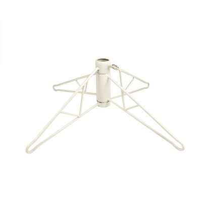 Northlight White Metal Christmas Tree Stand for 4.5' Artificial Trees