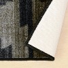 Southwestern Geometric Aztec Non-Slip Indoor Washable Area Rug or Runner by Blue Nile Mills - image 3 of 4