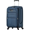 Infurnic Bag and Luggage Sets Hardshell  3 PCS with 360° Spinners Lightweight Suitcase, DurableTravel Suitcase, Blue, 30.3"*18.9"*12.6" - 4 of 4