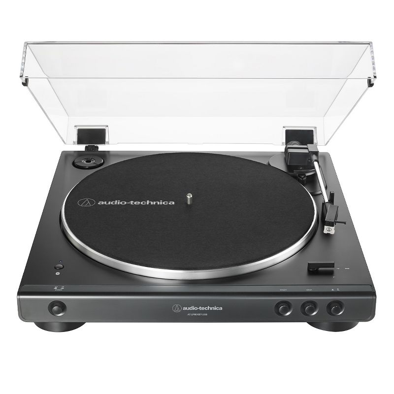 AudioTechnica AT-LP60XBT-USB Fully Automatic Belt-Drive Turntable with Bluetooth (Wireless, USB & Analog), 1 of 12