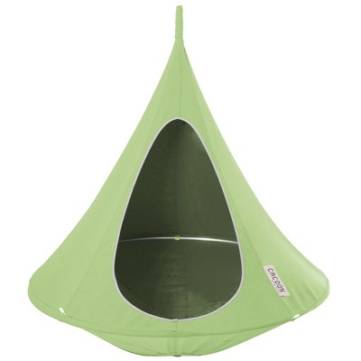 Green Polyester Hanging Hammock Chair for Kids