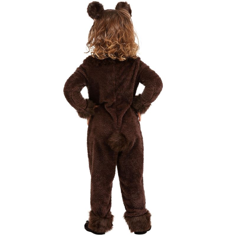 HalloweenCostumes.com Brown Bear Costume for Toddlers, 2 of 3