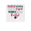 C&F Home Christmas Themed Reindeer Names Cotton Flour Sack Kitchen Dish Towel Decor Decoration 27L x 18W in. - 3 of 4