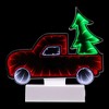 Northlight LED 3D Truck Christmas Infinity Mirror - 7.25" - 4 of 4