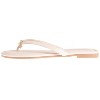 bebe Women's Thong Sandals - Flip Flop Flat Summer Slides Sandals with Double B Charm - 3 of 4