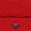 NCAA Wisconsin Badgers Saige Knit Cuffed Pom Beanie: Acrylic Midweight, Tagless Design - 3 of 3