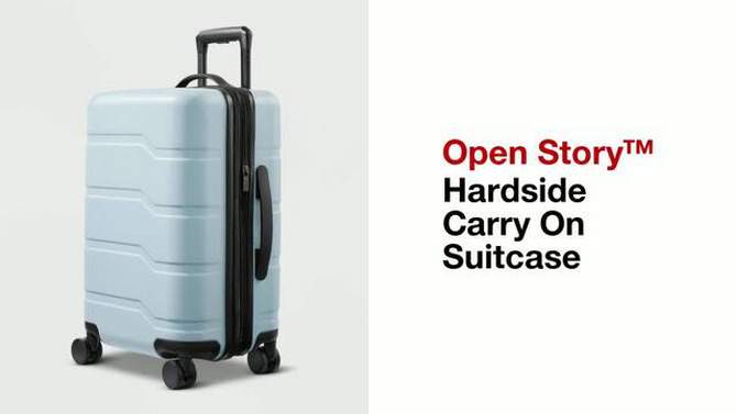 Hardside Carry On Spinner Suitcase - Open Story™, 2 of 12, play video
