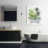 Stupell Industries Mixed Plant Leaves Antique Bathroom Tub, 48" x 36" - 2 of 4