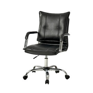 Patrizia Tufted Ergonomic office task chair High Back Executive Swivel Chair for Living Room and Office Room| ARTFUL LIVING DESIGN - 1 of 4