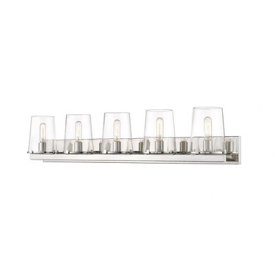 Z-Lite Callista 5 - Light Vanity in  Polished Nickel