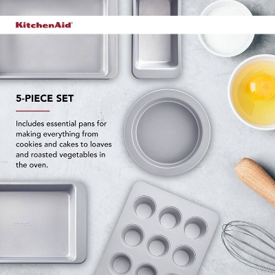 KitchenAid 5-Piece Nonstick Aluminized Steel Bakeware Set