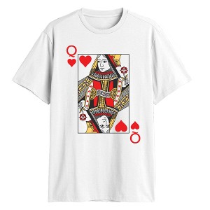 Men's Lost Gods Standard Queen Of Hearts T-Shirt - 1 of 4