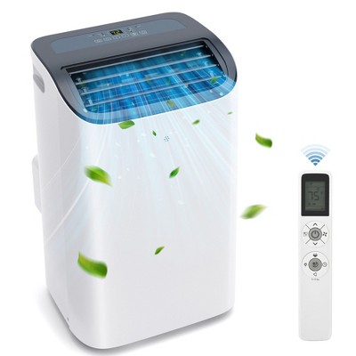 Simzlife 14,000 BTU Quiet Portable Air Conditioner, Multifunctional Floor AC Unit With Dehumidifier