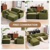 104.7'' Chenille L-Shaped Modular Sectional Sofa with High-Density Sponge, No-Assembly Couch - 4 of 4