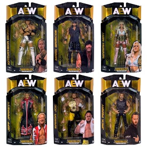 AEW Unrivaled 18 Complete Set of 6 Action Figures - 1 of 1