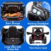 Jojoka 12V Kids Ride On UTV Car,Electric Off-Road Truck with Remote Control,Led Lights,Spring Suspension for 3-8 Years - 3 of 4