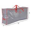REGALWOVEN Christmas Tree Bag, Foldable Storage Bags, Moving Bags for Clothes, Closet Organizers and Storage with Handles - 2 of 4