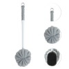 Unique Bargains Wave Handle Bath Brush Body Scrubber 1 Pc - 3 of 4