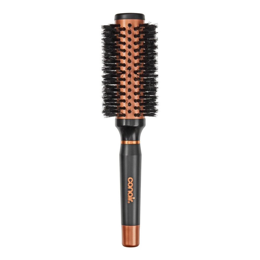 Conair Copper Pro Mixed Boar Bristle Round Hair Brush - Medium Barrel - All Hair