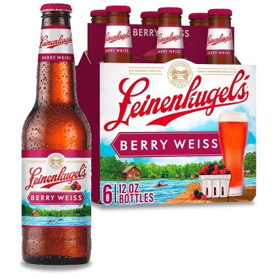 Leinenkugel's Berry Weiss Lager Beer - 6pk/12 fl oz Bottles