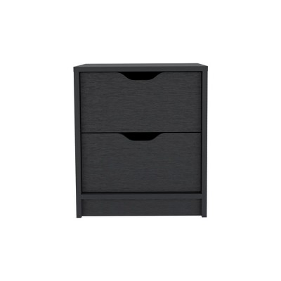 NicBex Nightstand with Drawers,Modern Side Table with Storage Space and Wood Frame,Bedside Table for Bedroom,Living Room