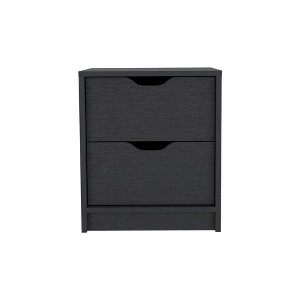 NicBex Nightstand with Drawers,Modern Side Table with Storage Space and Wood Frame,Bedside Table for Bedroom,Living Room - 1 of 4