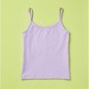 Yellowberry Girls' Premium Single-Layer Cotton Camisole Tank Top for Quality Comfort Coverage and Support - 2 of 4
