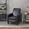 Sapphtopaz Recliner Chair Modern Accent Chair Push-Back Upholstered Chair with Sturdy Frame Comfy Chair for Bedroom, Living Room - 4 of 4