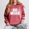 Simply Sage Market Women's Lightweight Garment Dyed Graphic Sweatshirt Be Mine Bubble - 2 of 4