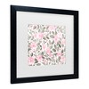 Trademark Fine Art - Rosana Laiz Blursbyai Miriam flowers in pink Matted Framed Art - 3 of 4