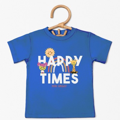 The Juniper Shop Mini Smiley Happy Times Toddler Short Sleeve Tee