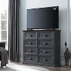 SinCiDo Farmhouse Dresser with 8 Drawer, 39" Tall Dressers & Chests for Bedroom, Wood Rustic Bedroom Dresser for Living Room - 3 of 4