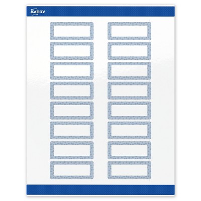 Avery Address Labels, Polka Dots Design, 1" x 2-5/8", 160ct