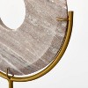 Marble Disc Decorative Object - Threshold™ designed with Studio McGee - image 3 of 3