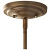Generation Lighting Urban Renewal 4 1/2" Brass Industrial Pendant - 2 of 3