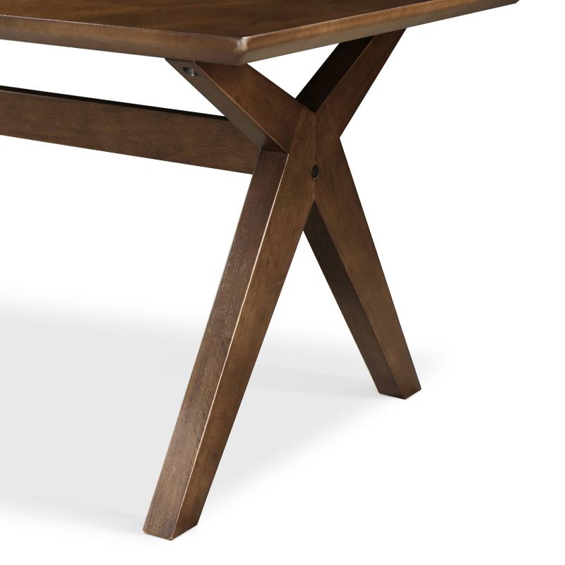 Lukas Wood Coffee Table Brown - Adore Decor, 4 of 8