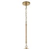 Crystorama Lighting Jace 1 - Light Pendant in  Soft Gold - 4 of 4