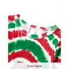 PATPAT Family Matching Christmas Pajamas, Tie Dye Pjs Sets with Snowman & Gingerbread, Includes Plaid Socks for Family - 4 of 4