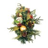 TreeKeeper Pre-Lit LED Table Top Centerpiece Swag Scarlet Hydrangea - 3 of 4