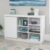 Sauder 29.5" 6 Shelf Northcott Bookcase White - 3 of 4