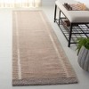Ebony EBN607 Hand Tufted Runner Rug - Beige/Ivory - 2'3"x9' - Safavieh. - 2 of 4