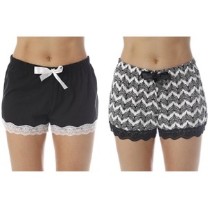 Just Love Womens Pajama Shorts  Soft Cotton Lounge Sleep Shorts with Drawstring Waist - 1 of 3