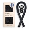 Anna-Kaci No-Heat Curling Ribbon Set with Satin Scrunchies and Hair Clip - 4 of 4