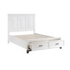 Queen Size Platform Bed with Storage Drawers for Bedroom - 4 of 4