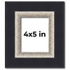 PosterPalooza | Photo Size Embellished Black Picture Frame - UV Acrylic, Foam Board Backing, Hanging Hardware - 2 of 4