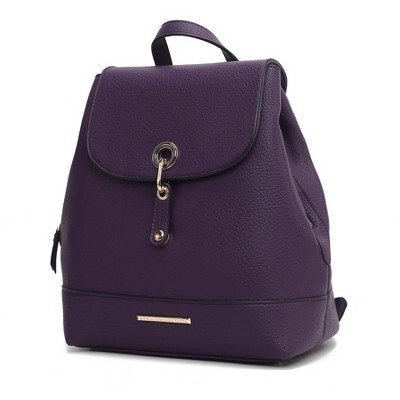 MKF Collection Laura women's Vegan Leather Backpack Bag by Mia K