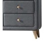 PAGED Dresser with Drawers Modern Design Storage Drawers with Brushed Nickel Tone Knobs and Bar Pulls for Living Room, Hallway, Office - 2 of 4