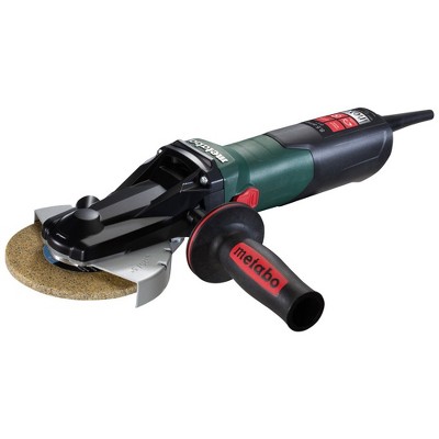 Metabo WEVF 10-125 Quick Inox 10 Amp 5 in. Variable Speed Flat Head Angle Grinder