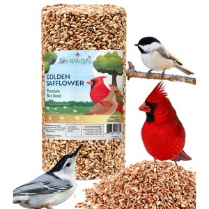 JCS Wildlife Golden Safflower Premium Bird Seed Small Cylinder - 1 of 4